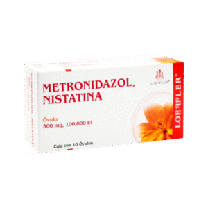 Metronidazol/Nistatina 12 óvu