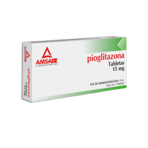 Pioglitazona 15 mg 7 tab