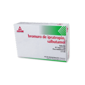 Ipratropio/Salbutamol 10 amp