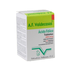 Ácido fólico 0.4mg 90 tab