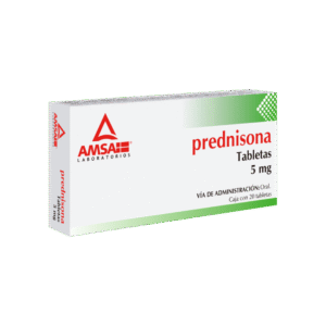 Prednisona 5 mg 20 tab