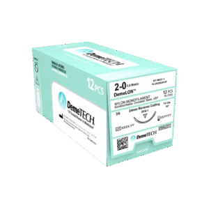 NYLON 3-0 24mm 3/8 C/12