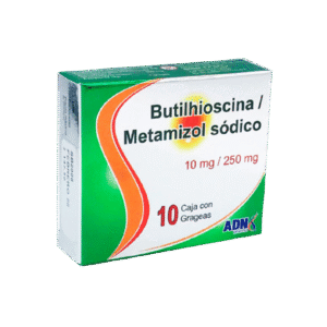 Butilhioscina/Metamizol 10tab