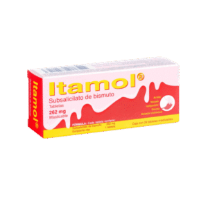 Subsalicilato de bismuto 262mg