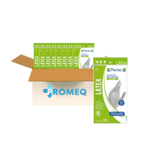 GUANTE LATEX C/10 30PZ